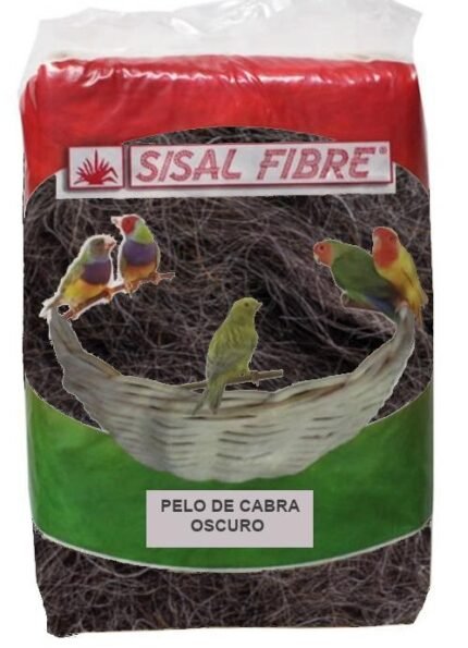 sisal Pelo de Cabra negro 500gr