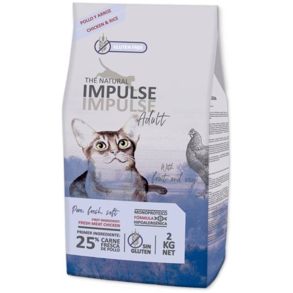 The Natural Impulse Cat Adult 2 kg
