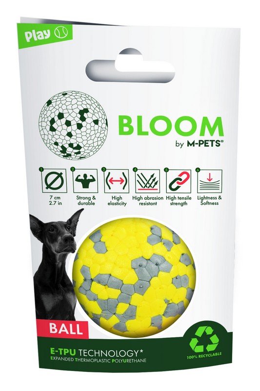 M-PETS-BLOOM-BALL-AMARILLAGRIS.jpg M-PETS BLOOM BALL-AMARILLA/GRIS